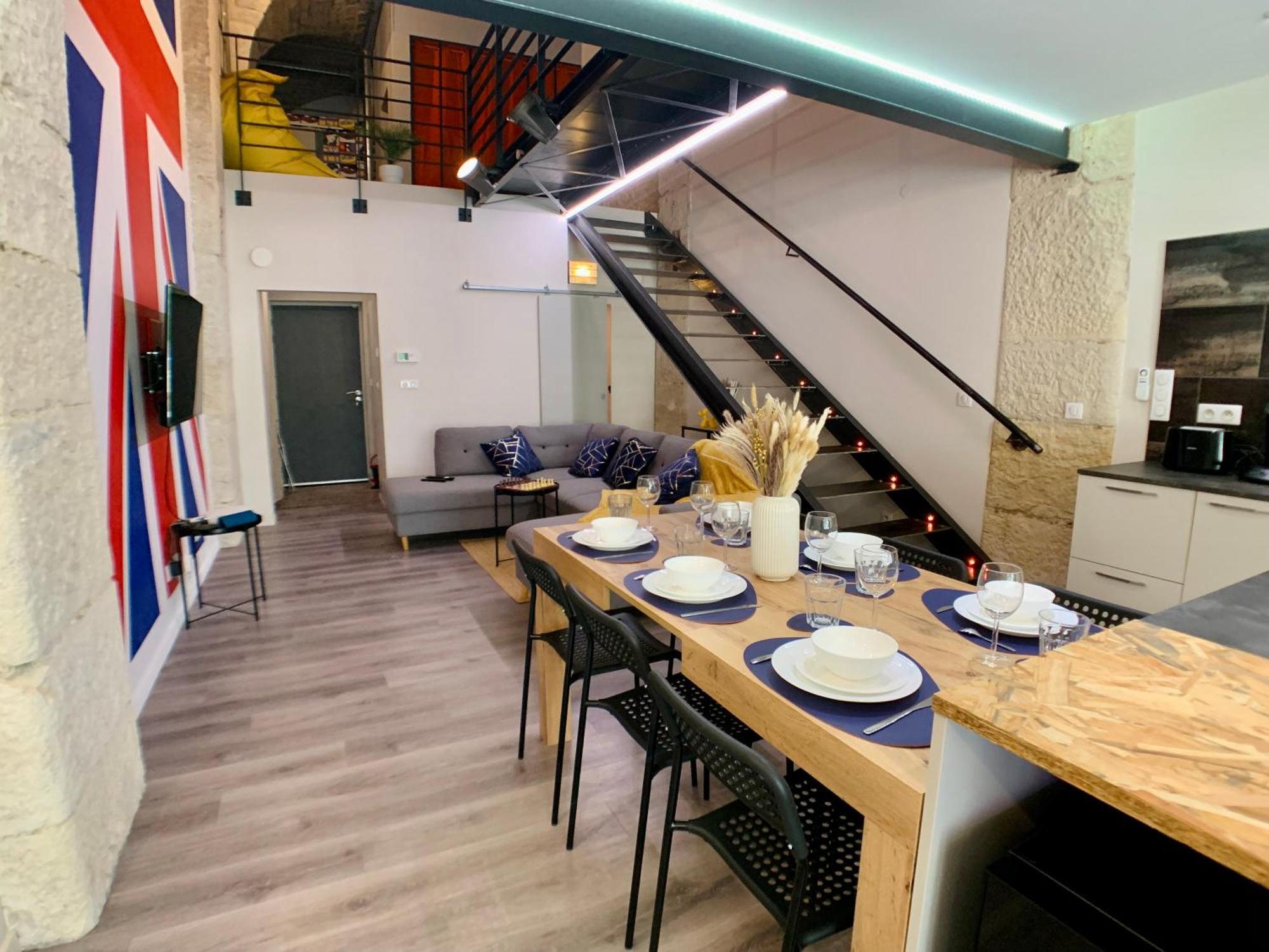 Loft Gare Cite Gastronomique Dijon公寓 外观 照片